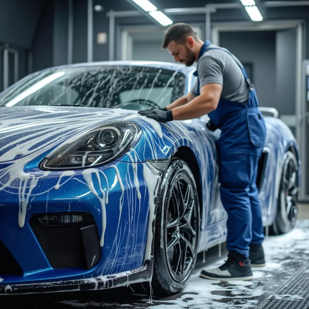 Vanjsko detaljiranje sportskog automobila