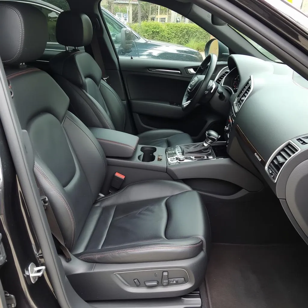Audi Q7 unutarnje detaljiranje