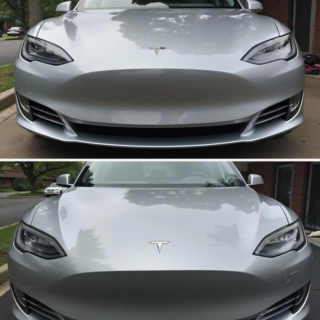 Tesla Model S restauracija farova
