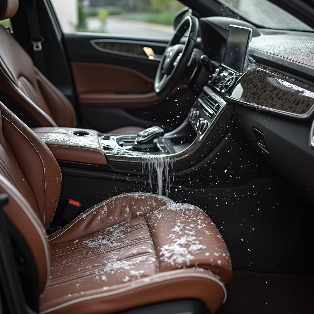 Unutarnje detaljiranje automobila