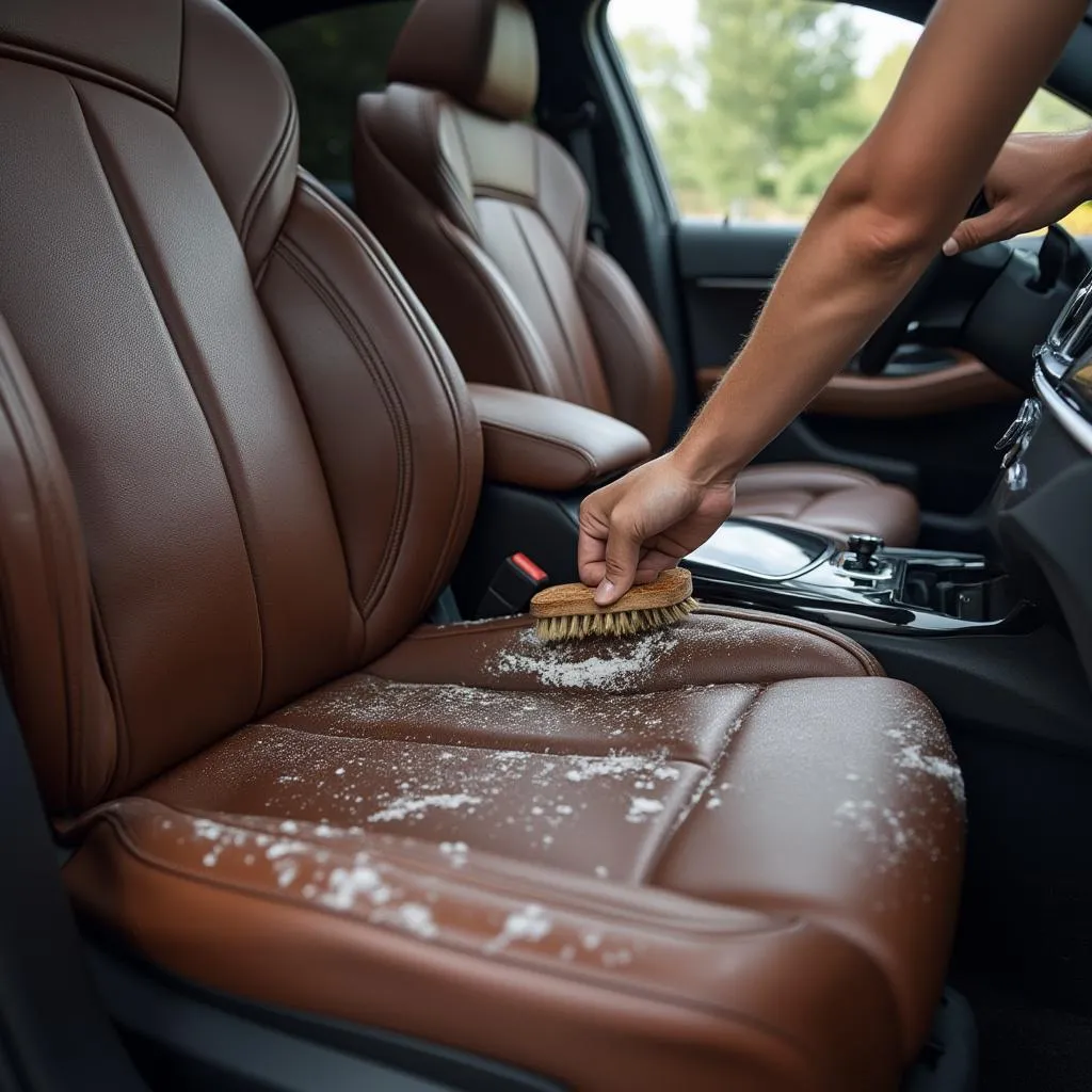 Tretman kože u automobilu